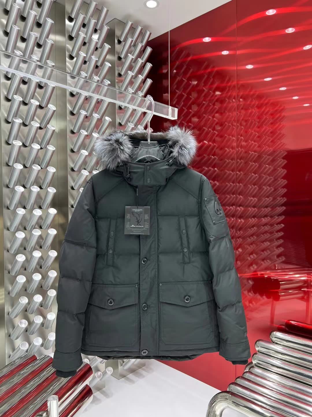 Moose Knuckles Fur-Trimmed Down Parka Moose Knuckles Fur-Trimmed Down Parka